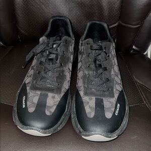 Coach Black and Gray Men's Sneakers